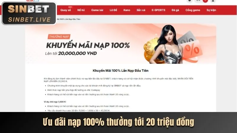 Tiền thưởng chào mừng thành viên mới khi đăng ký 333win3